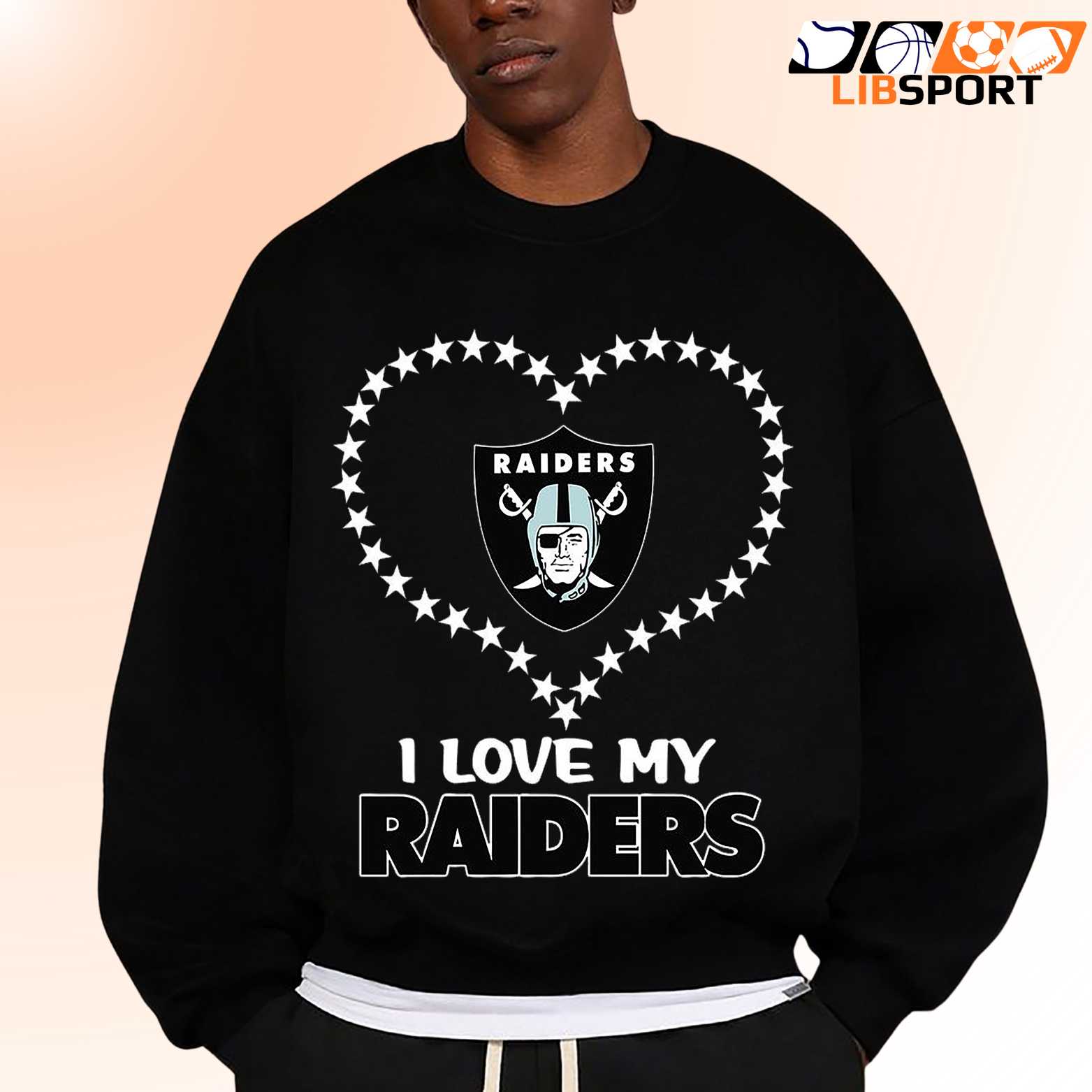 I Love My Heart Las Vegas Raiders T Shirt, Unisex Game Day Shirt